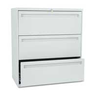 HON 700 Series 3-Drawer Lateral File (Light Grey)